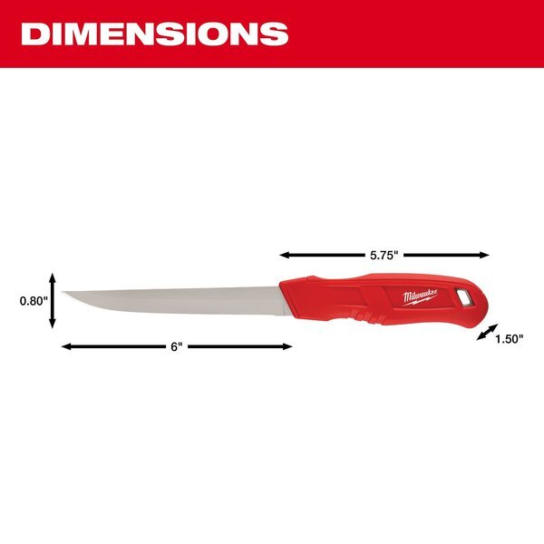 Milwaukee Tool 48-22-1921 Smooth Blade Insulation Knife