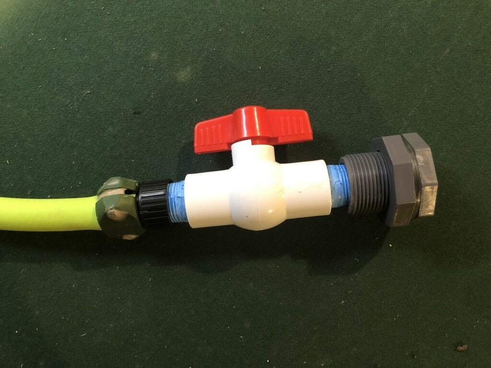 rain barrel kit, PVC