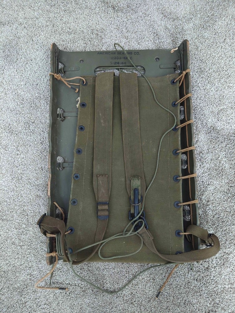 Original US Army 1944 Dated Packboard (American Seating Co.)