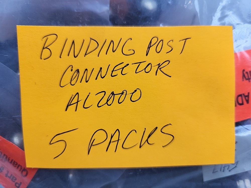 5 Pack Binding Post Connector ADLOC AL2000