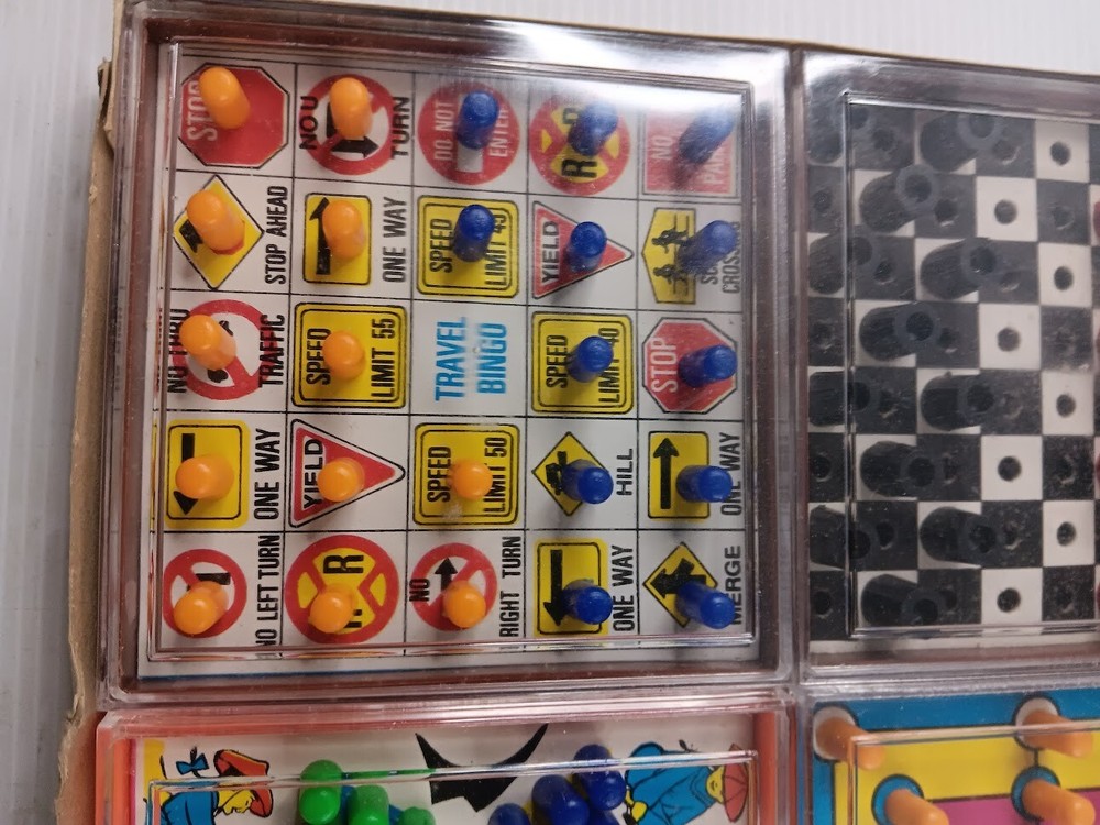 THe great 8 games- mini vintage games