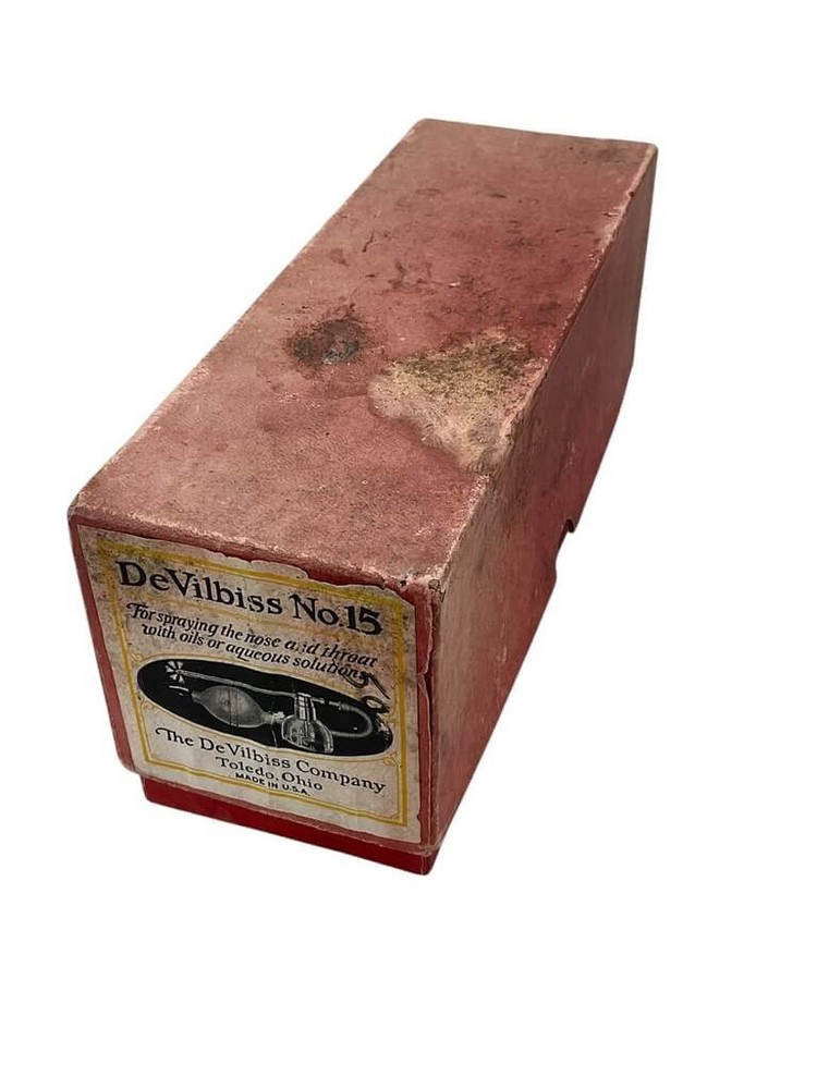 US DeVilbiss No 15 Atomizer in Original Box