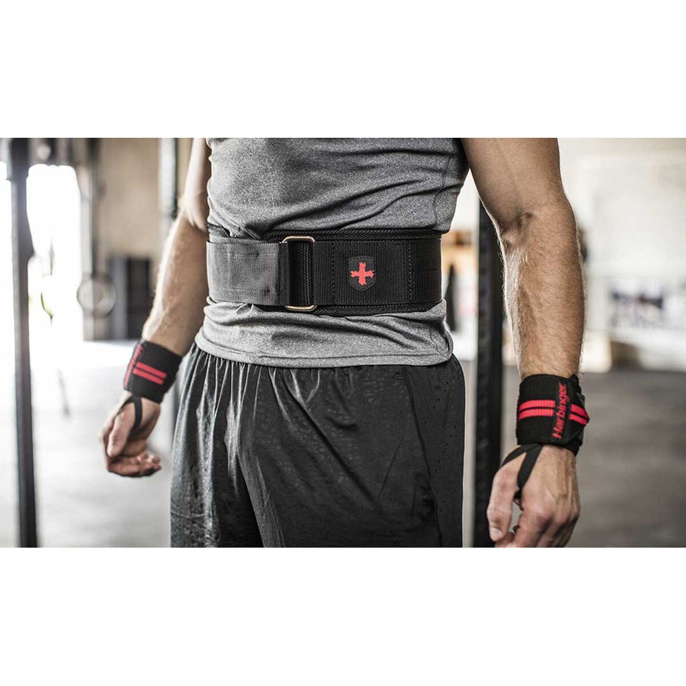 Harbinger 4" Nylon Weight Lifting Belt