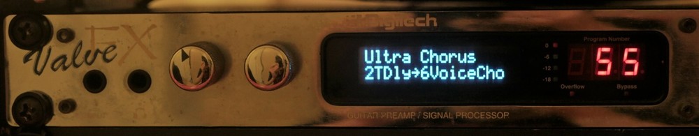 Digitech Valve FX / Legend II Custom OLED Display !