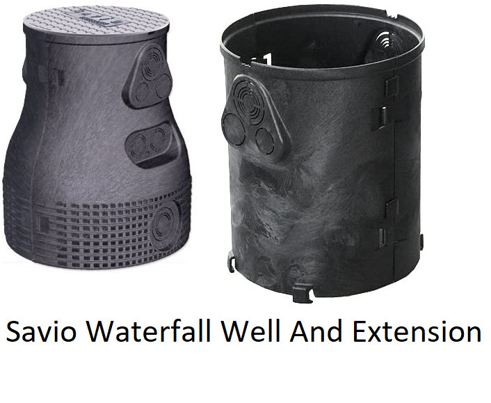 Savio Pondless Waterfall Well™ and Extension
