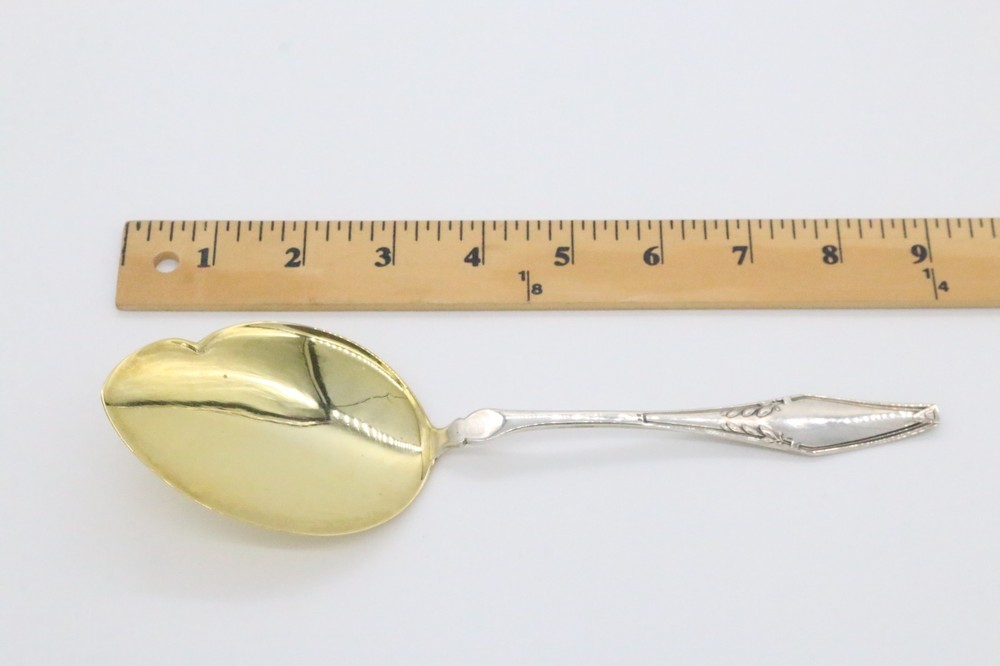 Herm. Jurgens 800 Silver Ice Cream Set