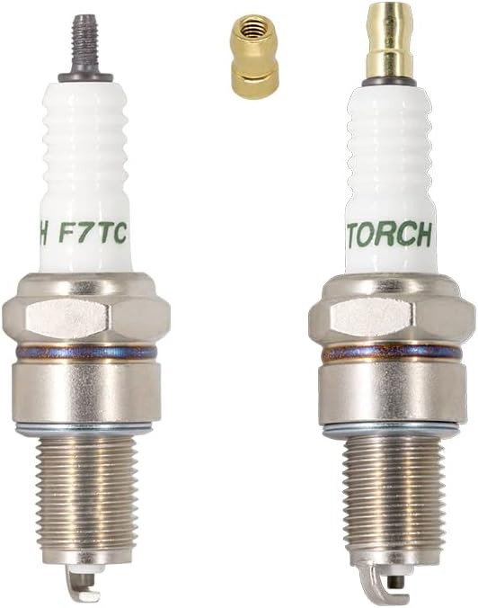 TORCH F7TC Spark Plug Replace for 3785 BP7ES Spark Plug, Compatible with GX12