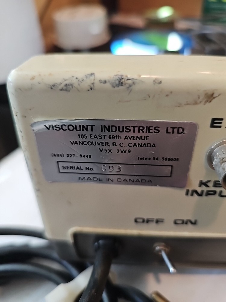 Vintage Viscount Industries 1107 Programmer
