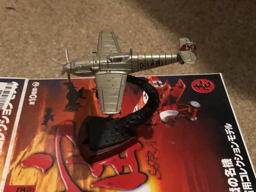 WW2 German Messerschmidt Model Plane with Display Stand NIB