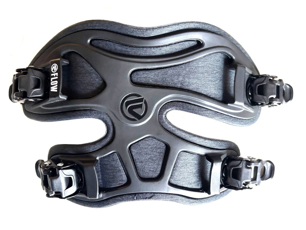 Flow Snowboard Bindings - EXOFIT Fusion Strap Set - Black - Mini Ratchets
