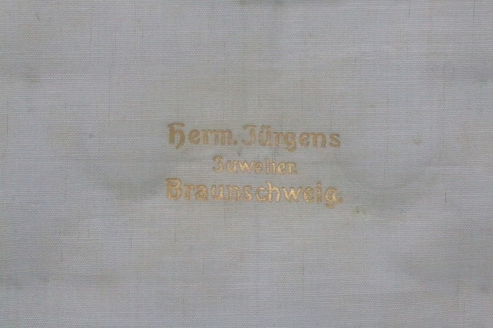 Herm. Jurgens 800 Silver Ice Cream Set