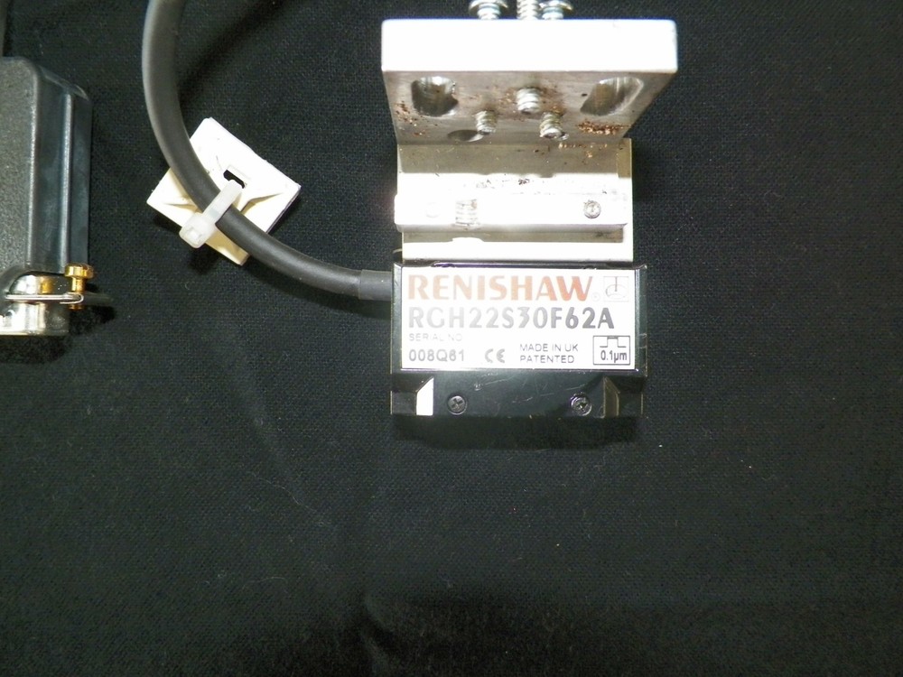 RENISHAW RGH22S30F62A CMM GLASS SCHALE READER, ENCODER WITH MOUNTING BRACHET