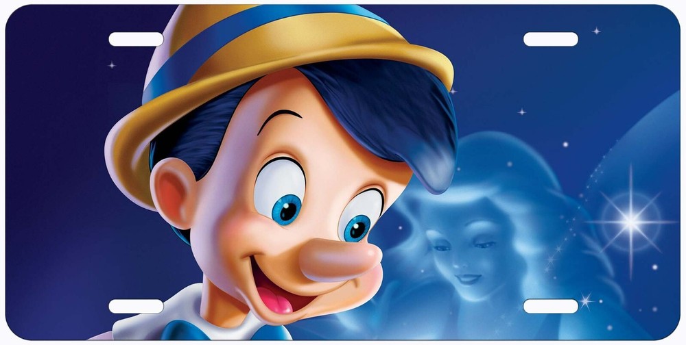 Pinocchio Novelty Car License Plate