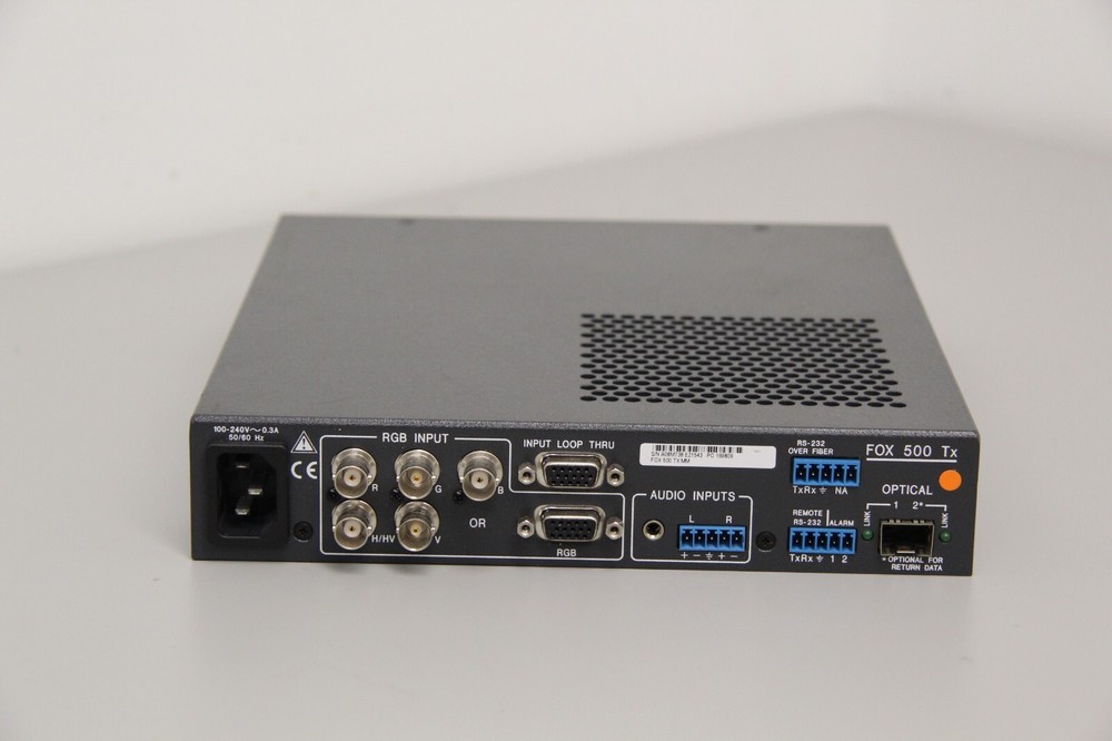 Extron FOX 500 Tx High Resolution Fiber Optic Transmitter