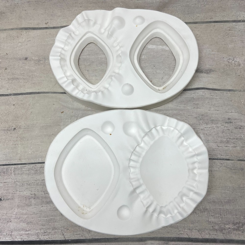 Unbranded Ceramic Casting Mold Medium Oval Shape Jewel Box