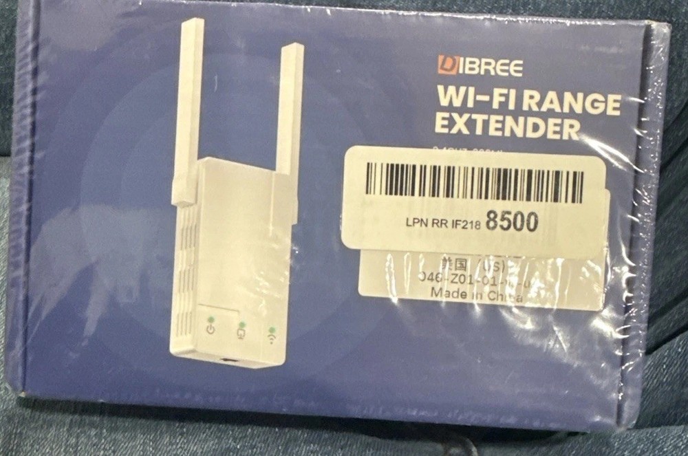 Dibree Wi Fi Range Extender - New Sealed