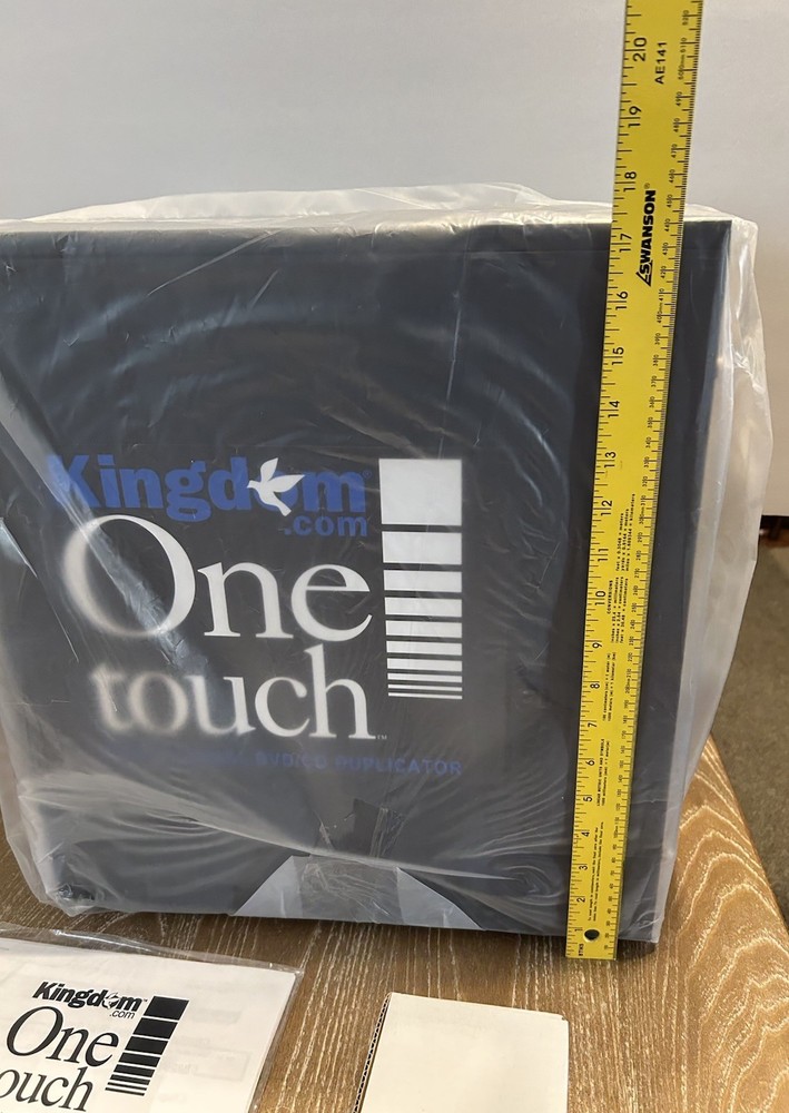 Kingdom One Touch KDV7A Professional Optical CD DVD Duplicator Open box, NEW