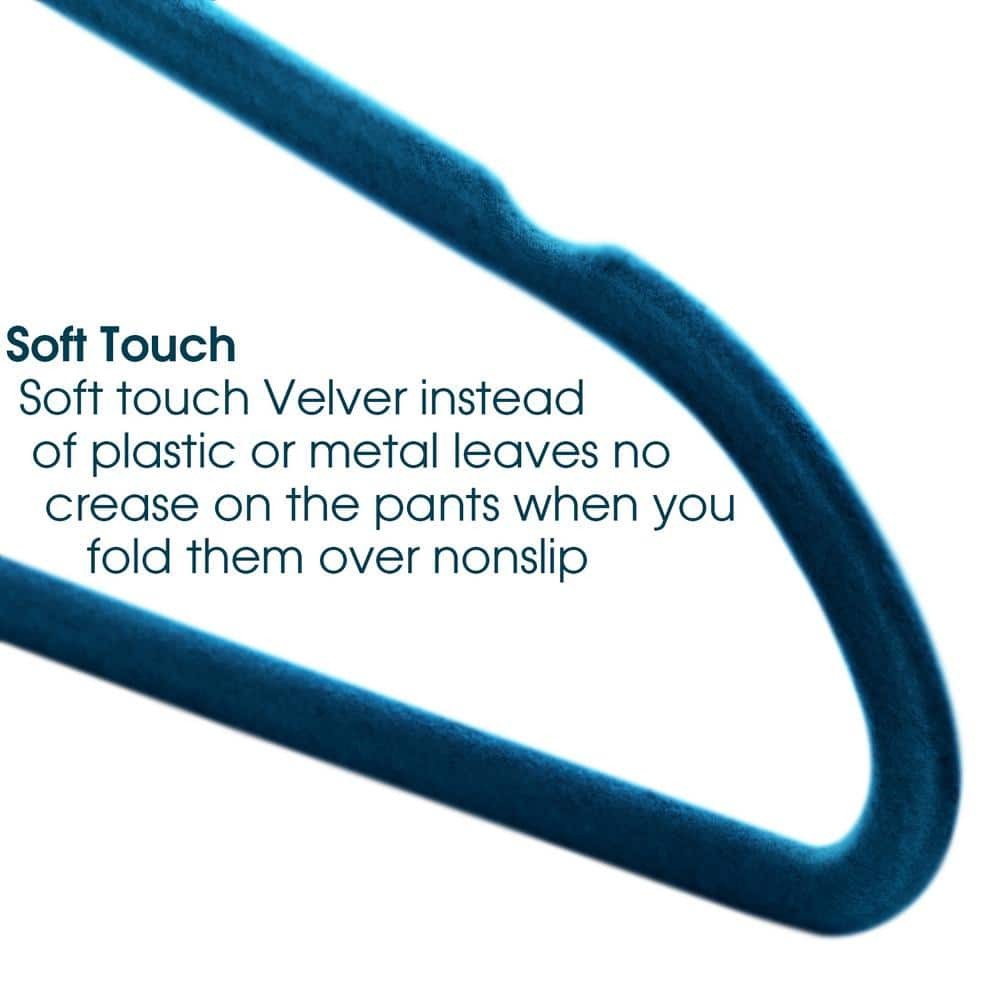 Blue Plastic Hangers 50-Pack