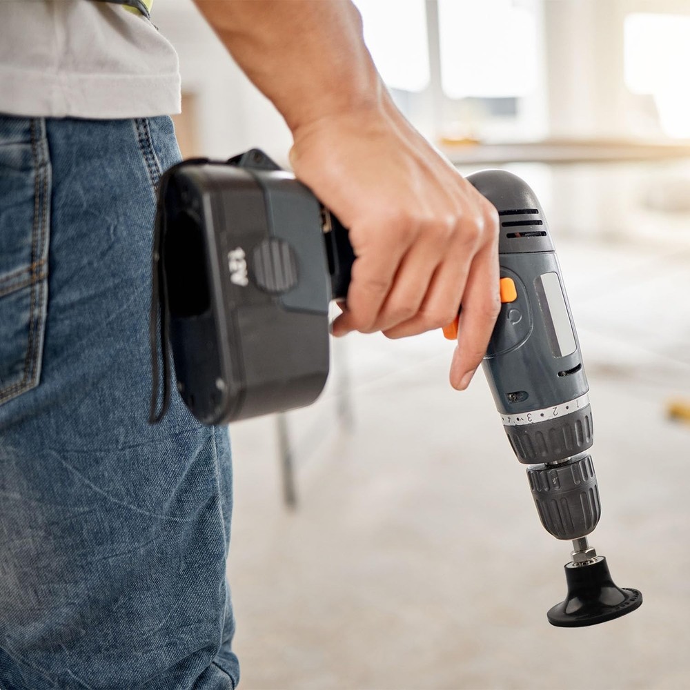 Medium Grit 180 Quick Change Disc Pad Holder with Secure Locking Mechanism