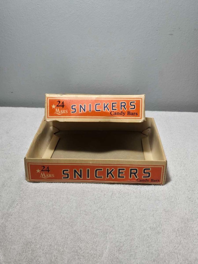1958 MARS Snickers Candy Boxes