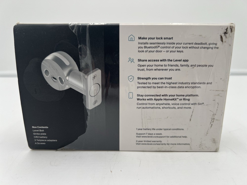 Level Bolt Keyless Entry Smart Lock - C-D11U *see note