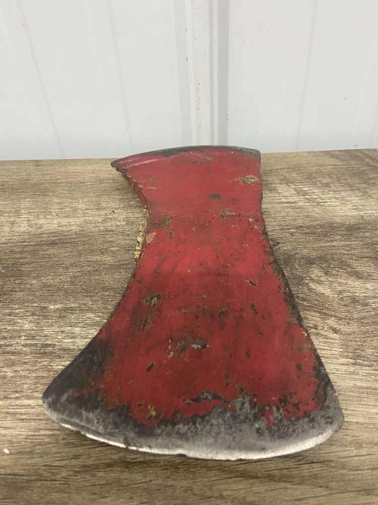 VINTAGE Double Bit Crown Pattern Axe Head 10'' 4.30lbs
