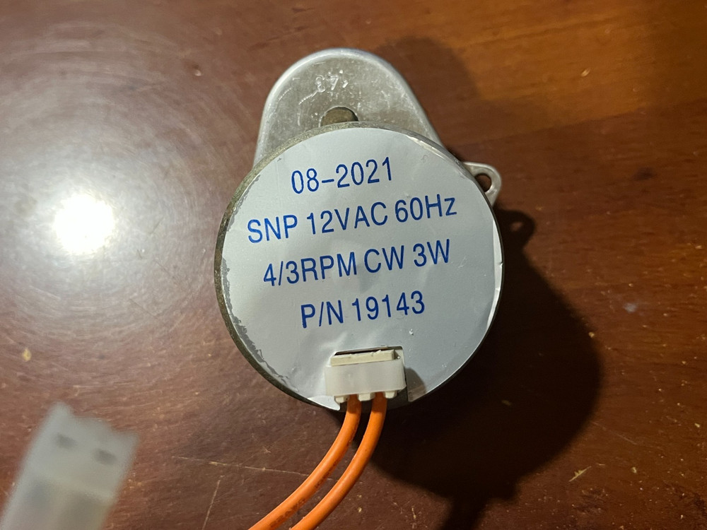 Fleck 5600 Timer Motor 120 Volt – PN: 19143