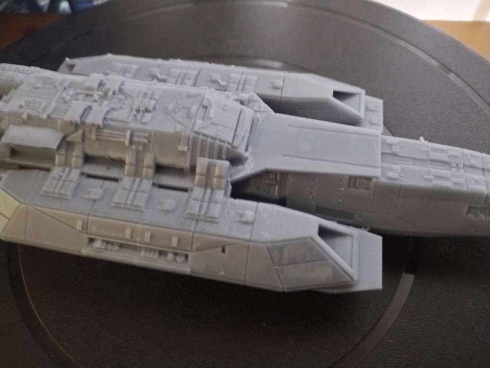 Battlestar Galactica Heavy Fighter Carrier 3D Print 8.75"