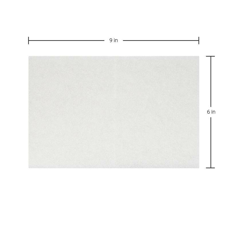 Thin White Scrubbing Pad