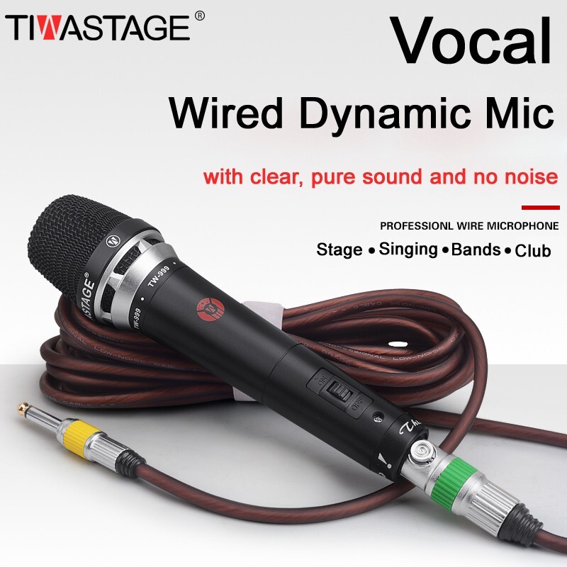 TIWASTAGE WIRD DYNAMIC MICROPHONE METAL HANDHELD