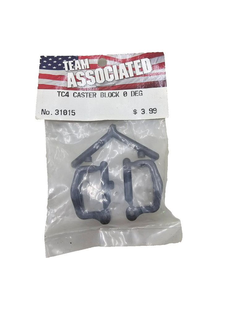 Team Associated TC4 Caster blocks 0 degrees #31015