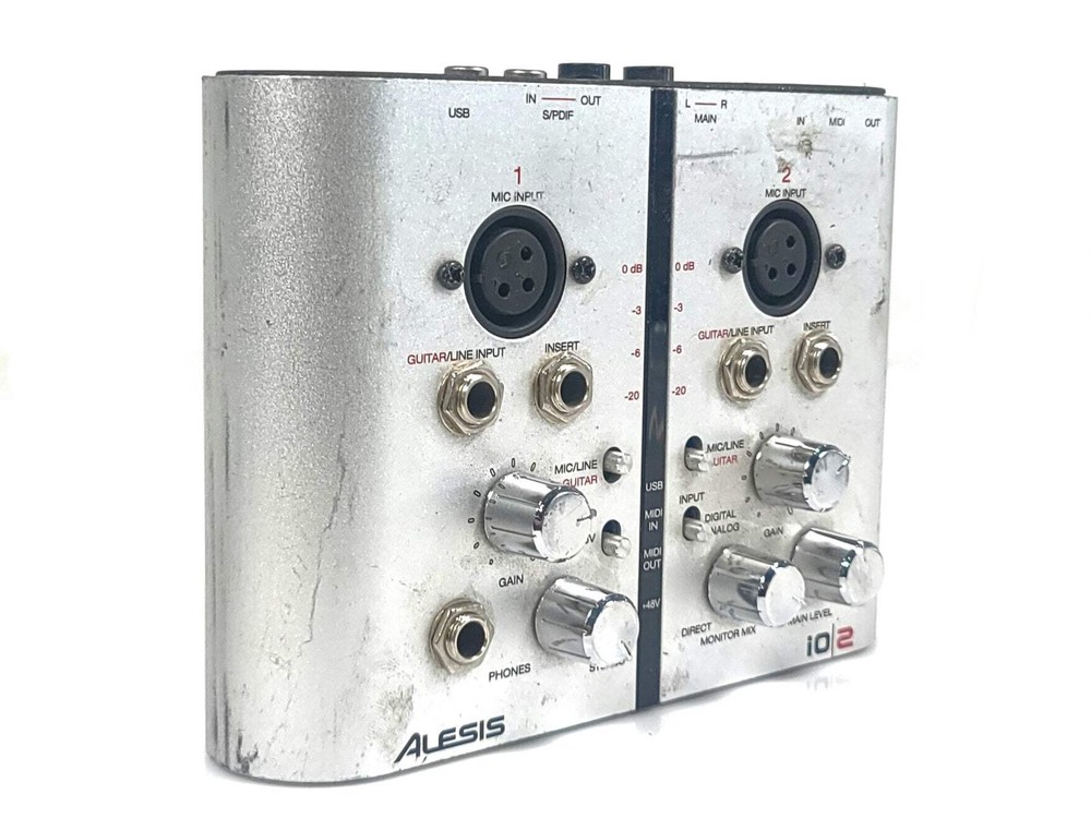 Alesis iO2 USB Audio Interface (C2018-439)