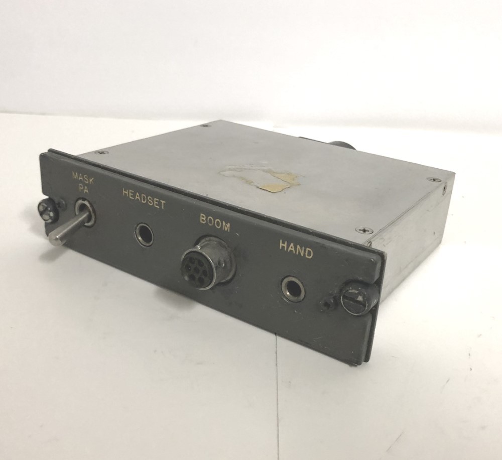 Boeing 747 Aircraft Microphone Control Panel G-2754