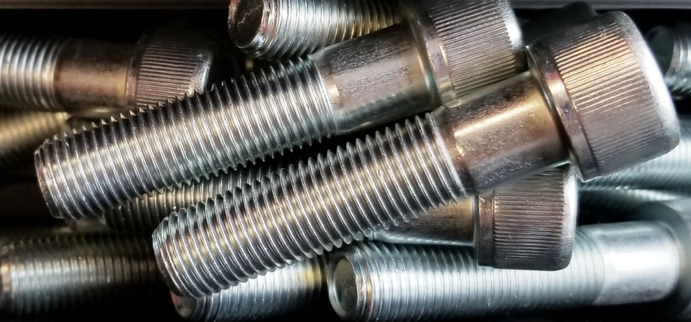 M14 - 1.50 Fine Thread Socket Head Socket Caps Screws, Grade 12.9 Zinc Plated