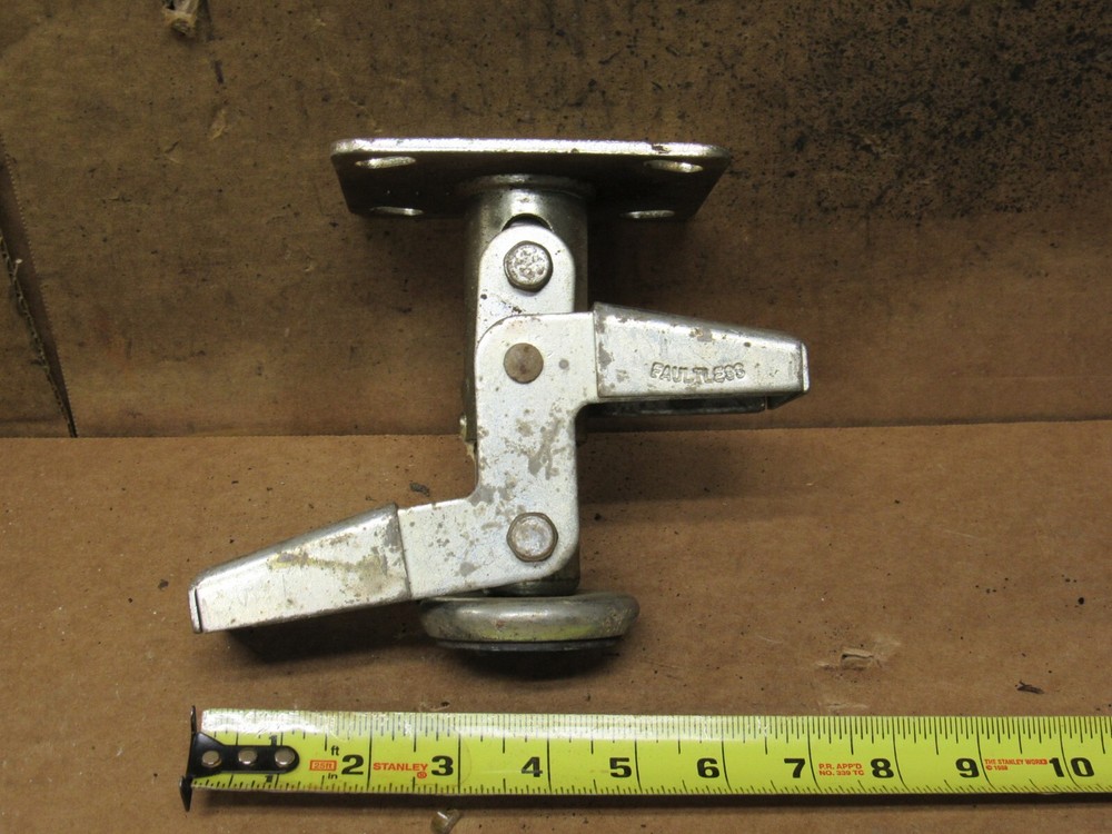 Faultless Adjustable Height Floor Lock Cart Lock Stopper
