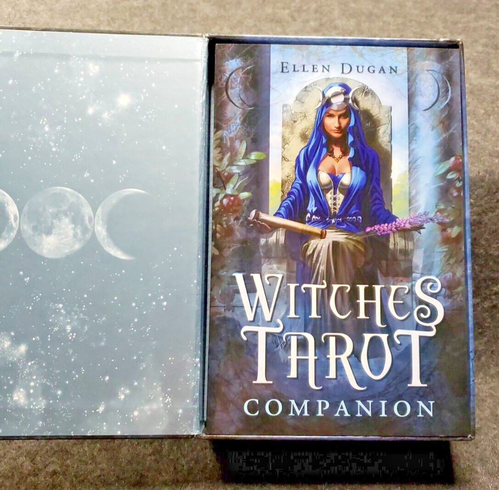 Witches Tarot Kit, incomplete Kit Including Deck & Book (c20b2)