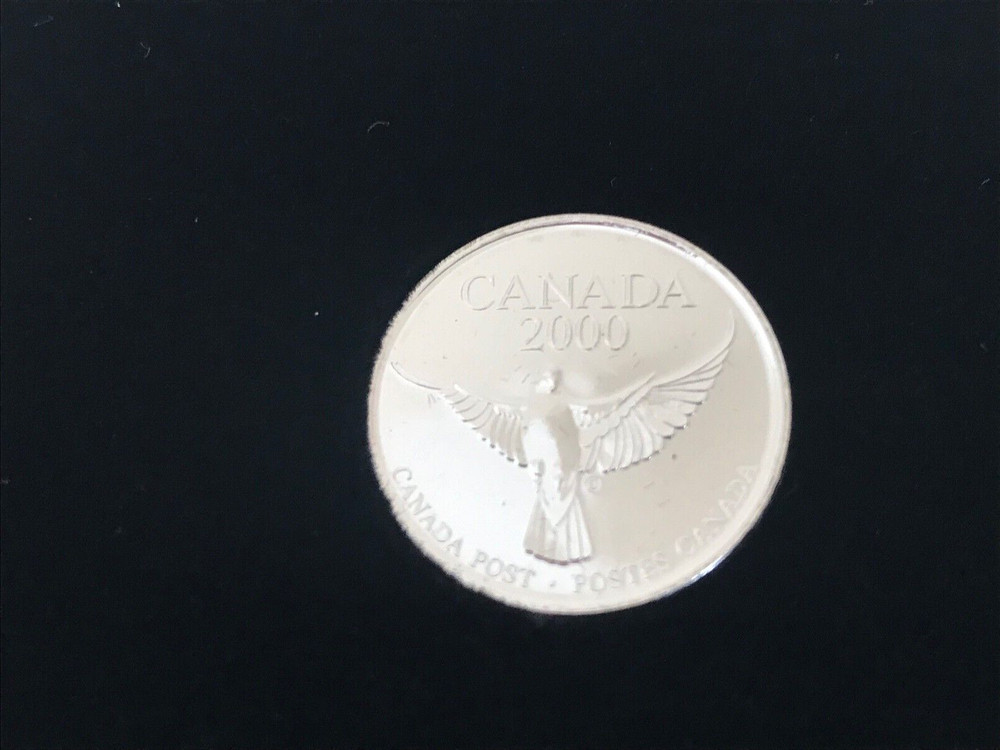 1999 2000 CANADA MILLENNIUM KEEPSAKE STAMP & COIN SET