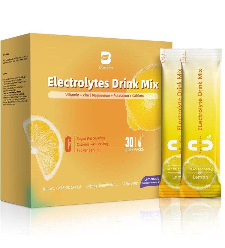 Oral Hydration 30 Pack Lemonade Flavor