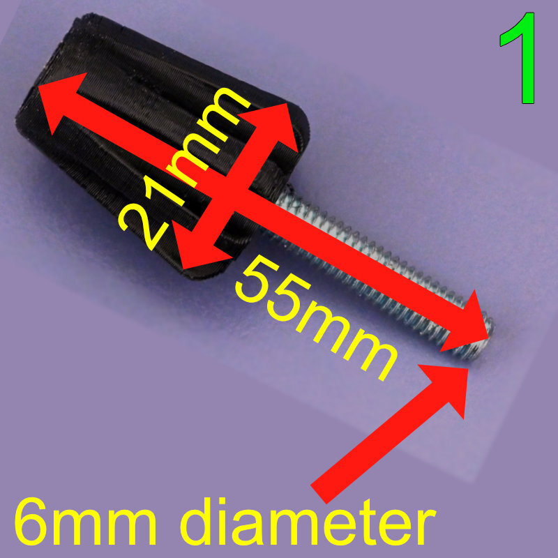 Telescope Replacement Knobs/Handles/Bolts for Various Telescopes 3D Printed