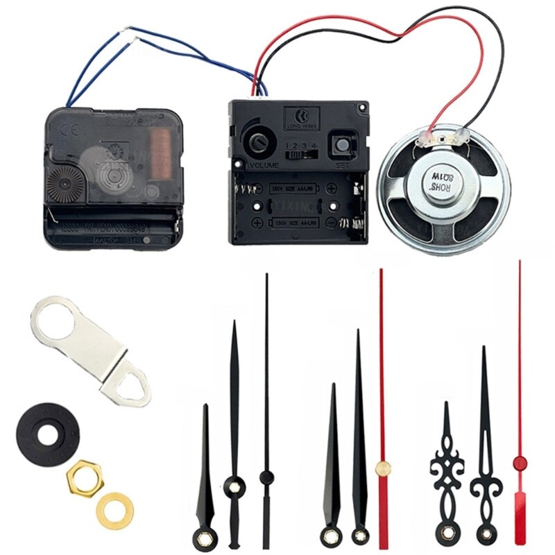 Clock Movement Clock Motor Replacement Set Easy Installation forTimepiece Making