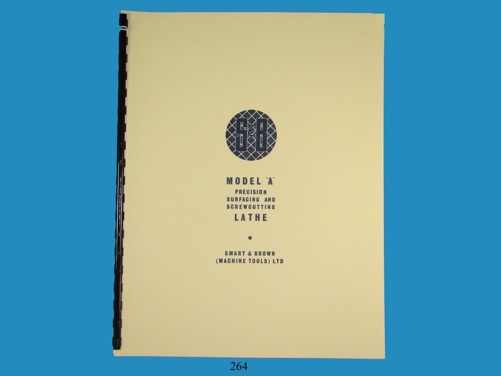 Smart & Brown Model A Operators Manual  *264