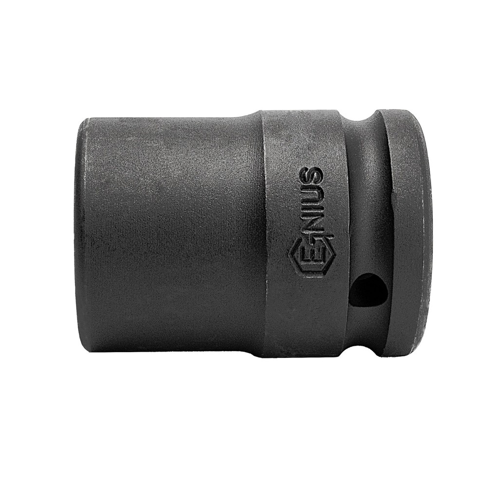 Genius Tools 3/4" Dr. 24mm Thin Wall Impact Socket (12-Point) (CR-Mo) - 655224