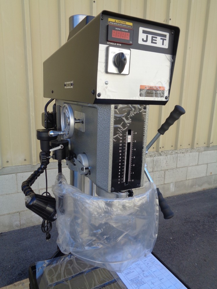 JET Tools JDP-20VS-1 Floor Drill Press Variable Speed 300–2000 RPM 2HP