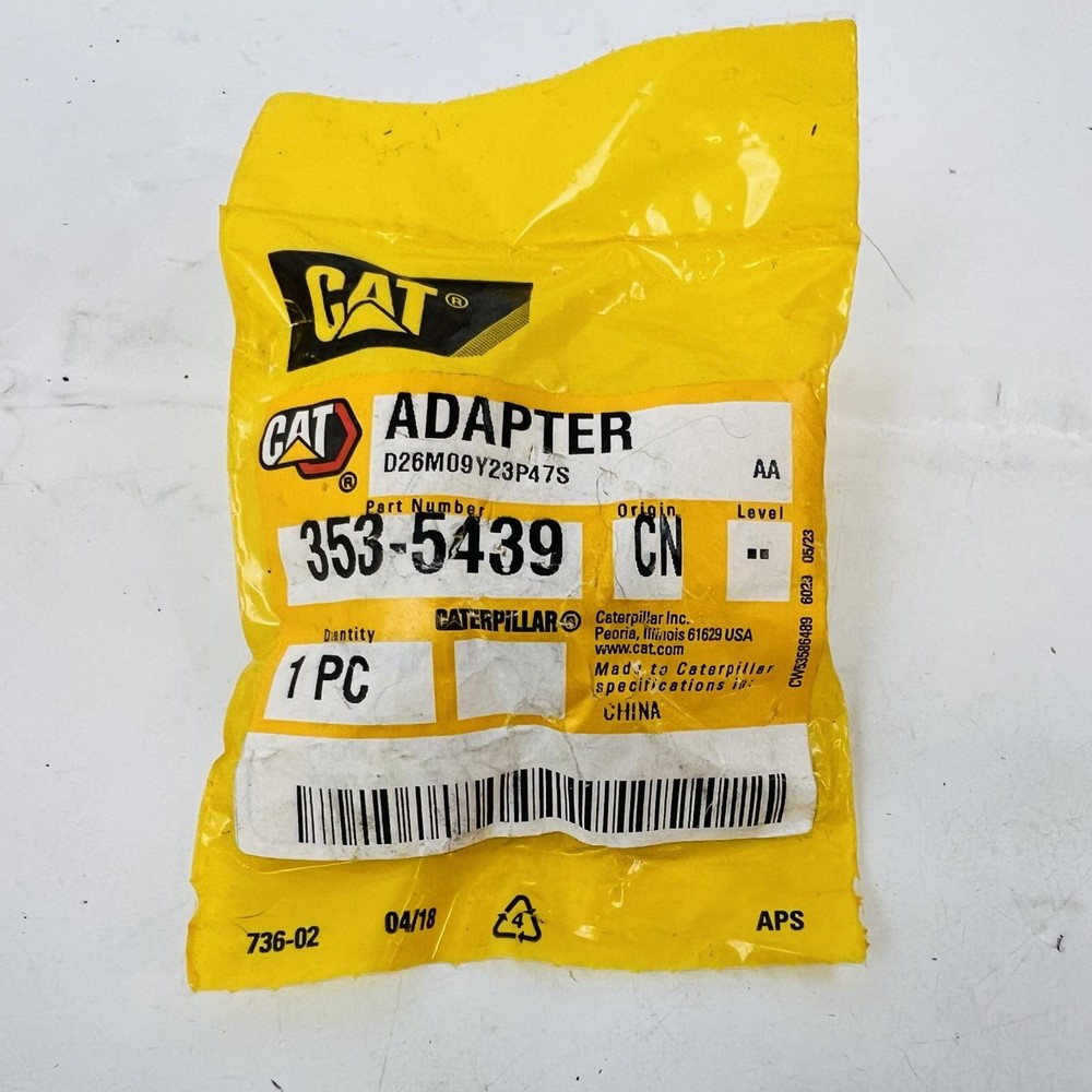 CAT Adapter 353-5439: Straight Adapter