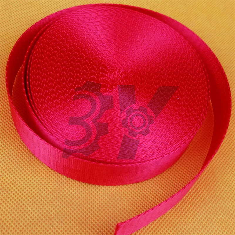 NEW Nylon Webbing Strap 1inch Width Camping Climbing 25mm Red 10m