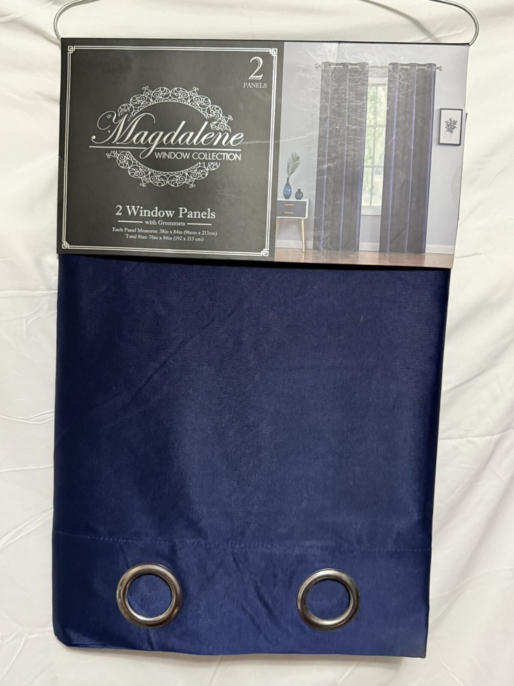 Magdalene Window Collection 2 Window Panels with Grommet