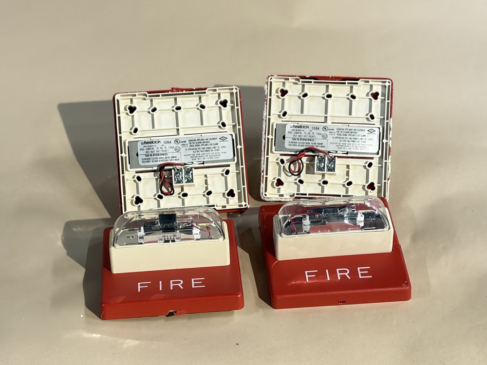 WHEELOCK RSS-24MCW FIRE ALARM STROBE used