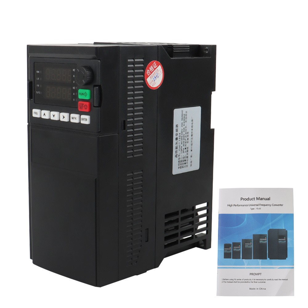 Single To 3 Phase VFD 7.5KW 10HP VFD Variable Frequency Drive Inverter 220V