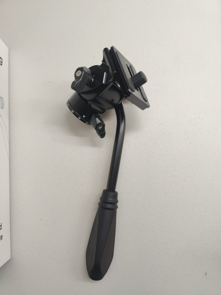 SmallRig 3259B Tripod Fluid Head Pan Tilt Head with Quick Release Plate