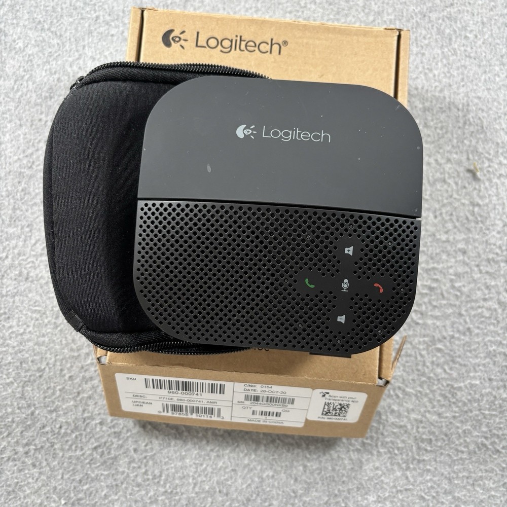 Logitech Mobile Speakerphone P710e Conferencing Bluetooth/USB Speaker